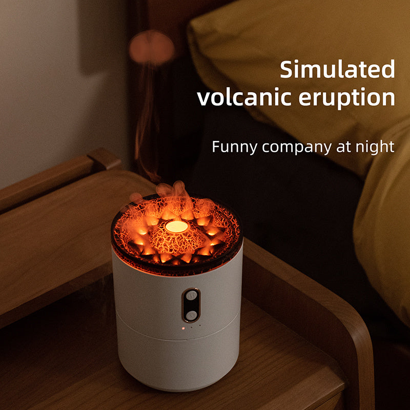 Volcanic Flame Aroma USB Portable Lamp Fragrance Humidifier