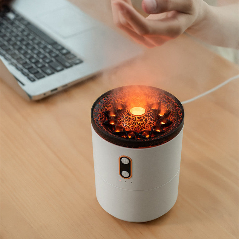 Volcanic Flame Aroma USB Portable Lamp Fragrance Humidifier