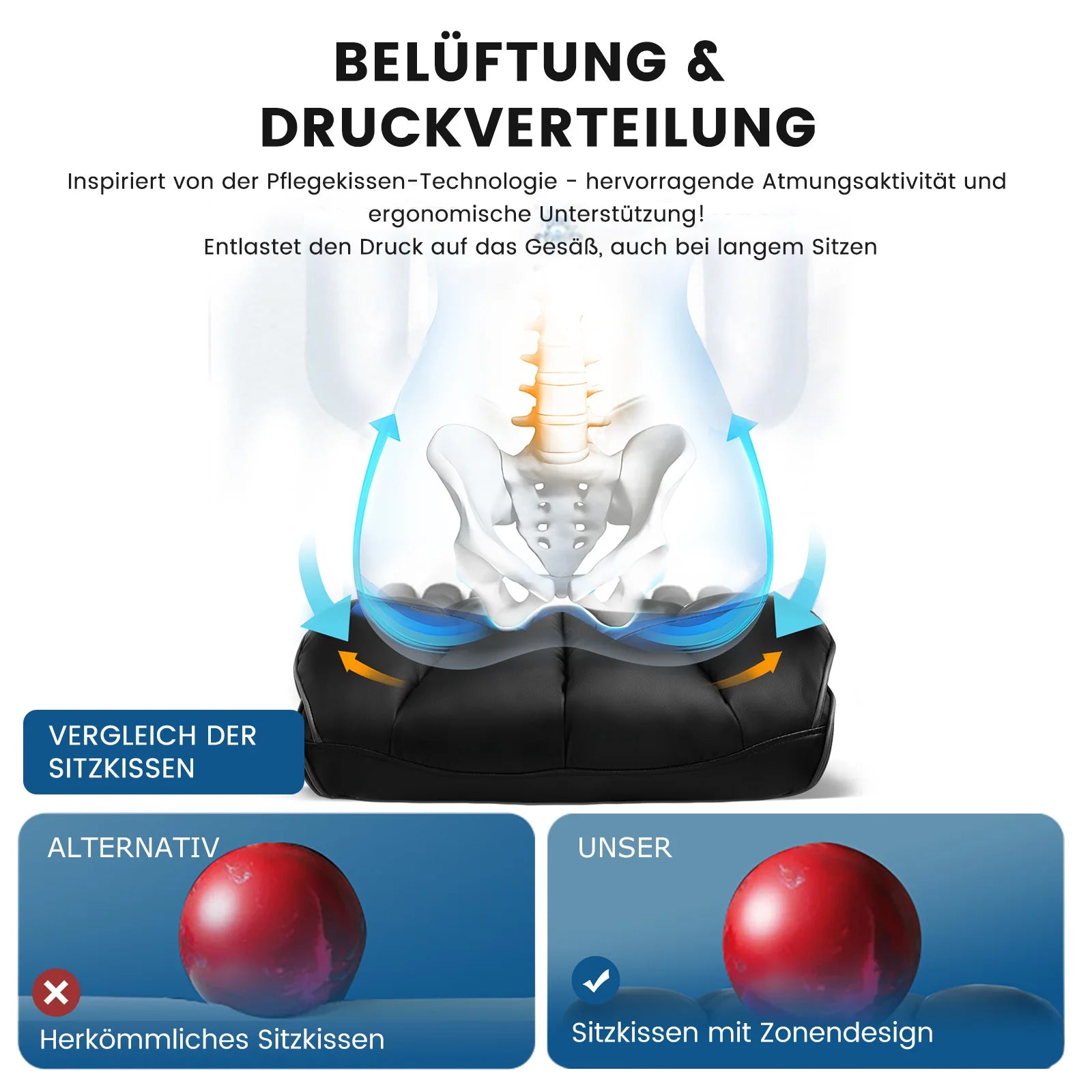 Click Mart RGB+™ – Gaming Chair with LED Lights, Bluetooth Speakers & Reclining Comfort