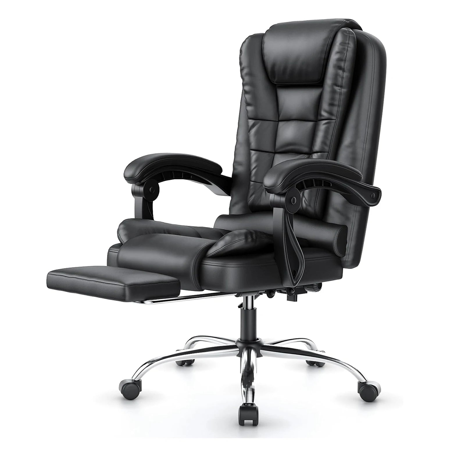 Executive Office Chair β Ergonomic High-Back Recliner with Footrest for Home & Office