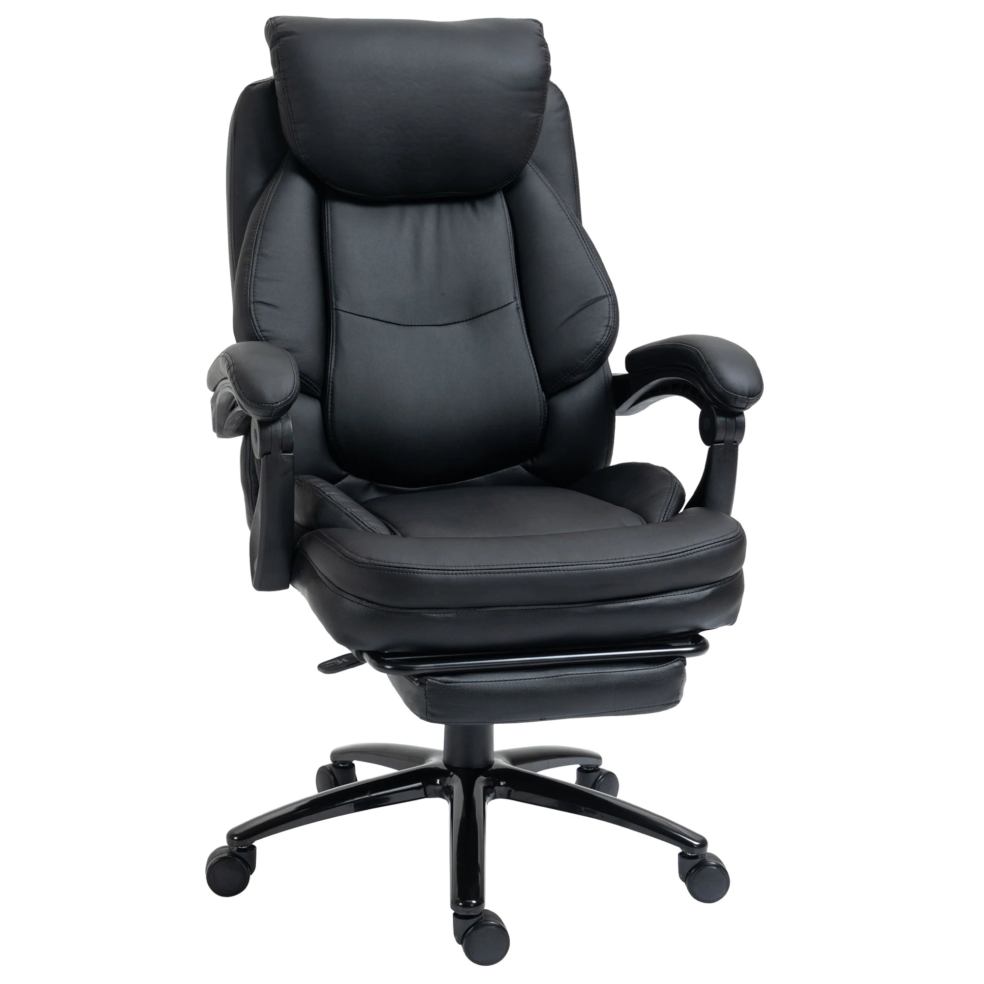 Vinsetto Ergonomic Office Chair β Adjustable Height, Reclining Backrest & Footrest