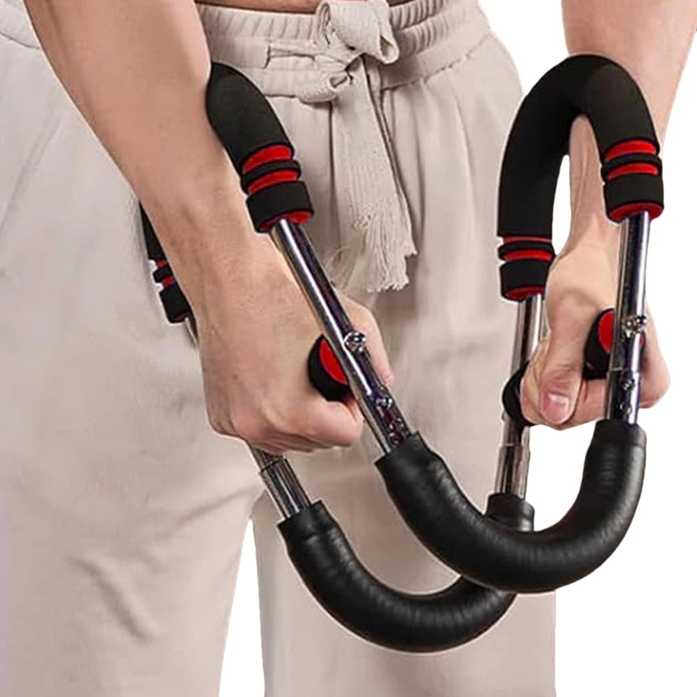 Adjustable Twister Arm Exerciser U-Shaped Wrist Strength Trainer Chest Expander