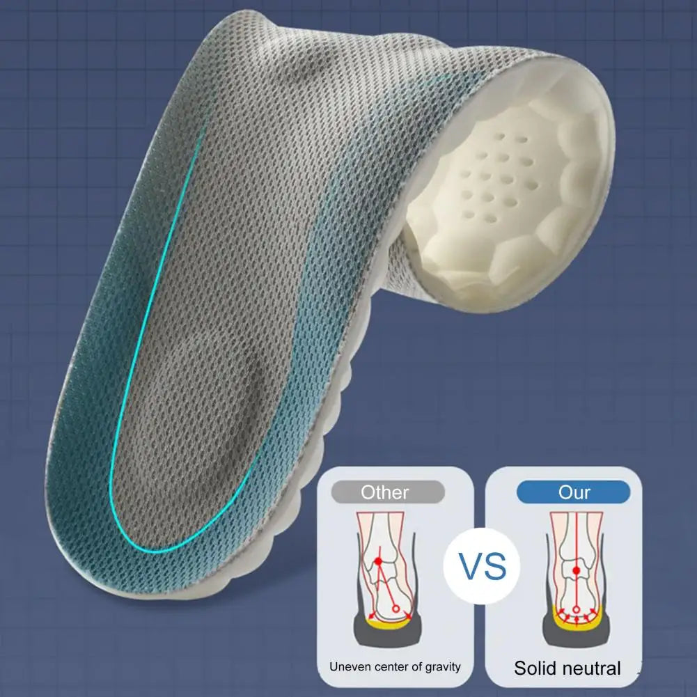 Click Mart™ Massage Insoles – Shock-Absorbing & Breathable Comfort for All-Day Wear
