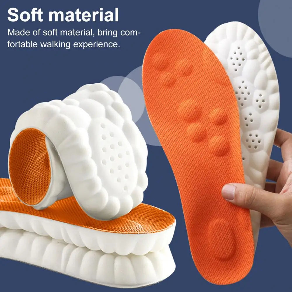 Click Mart™ Massage Insoles – Shock-Absorbing & Breathable Comfort for All-Day Wear