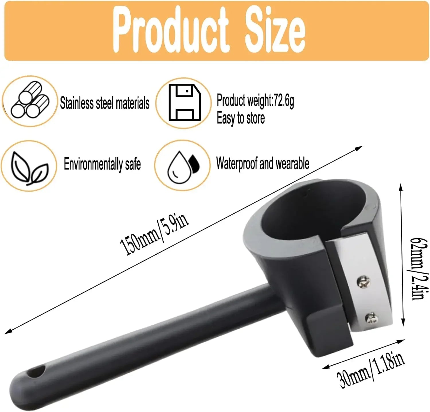Spiralschneider für Obst und Gemüse, kreatives Küchenutensil