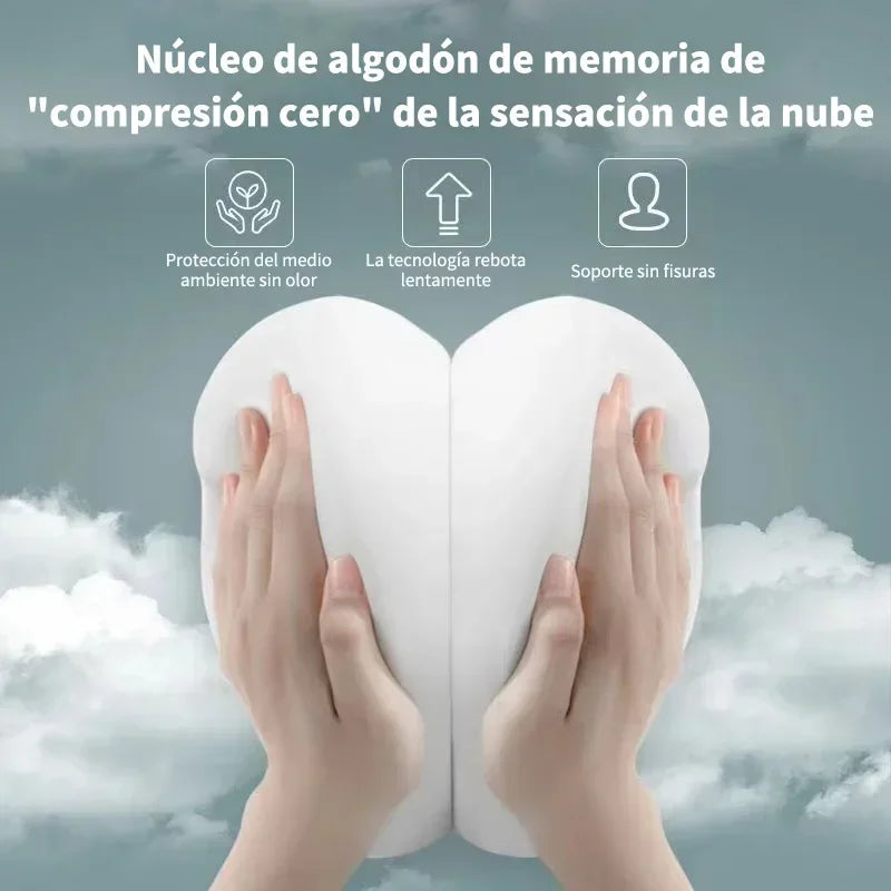 Memory Foam Lumbar Back Cushion – Ergonomic Support Pillow for Car, Office & Gaming Chairs