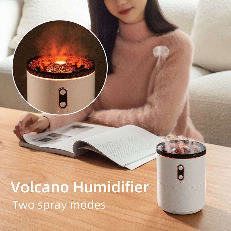 Volcanic Flame Aroma  USB Portable Lamp Fragrance Humidifier