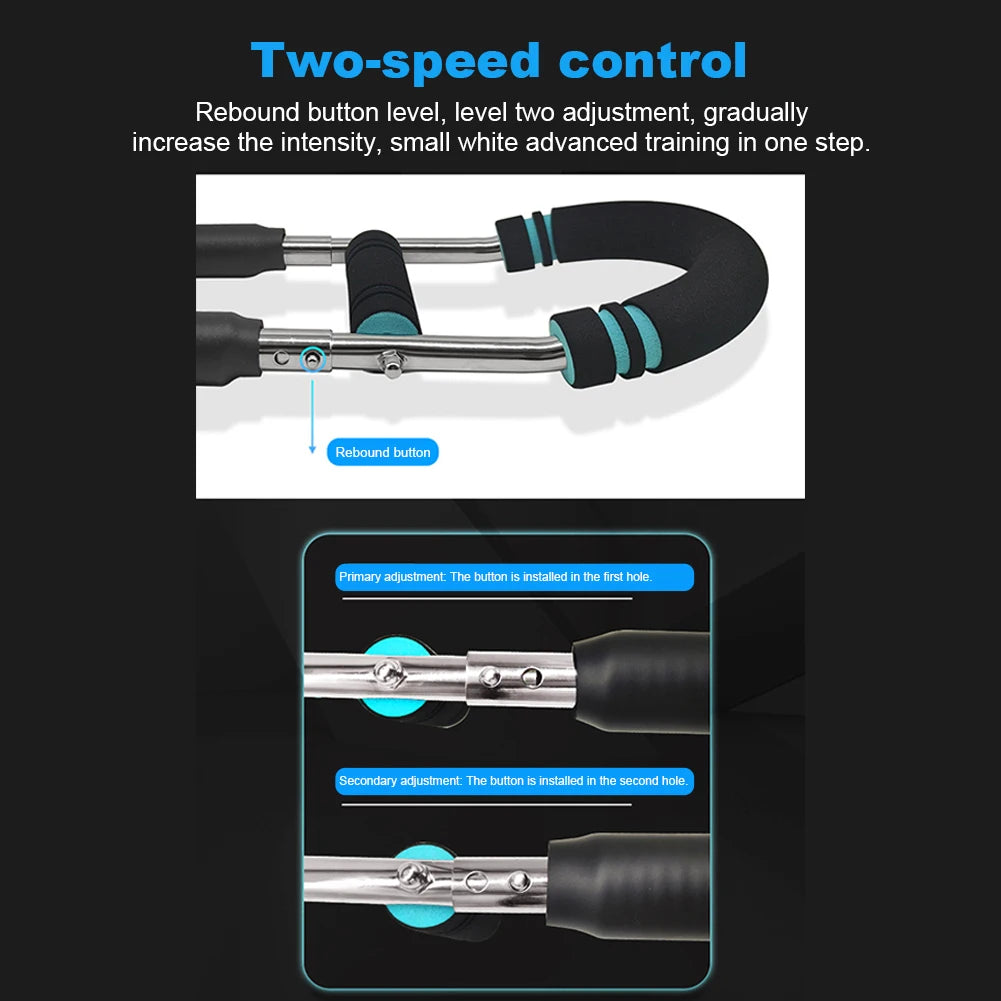 Adjustable Twister Arm Exerciser U-Shaped Wrist Strength Trainer Chest Expander