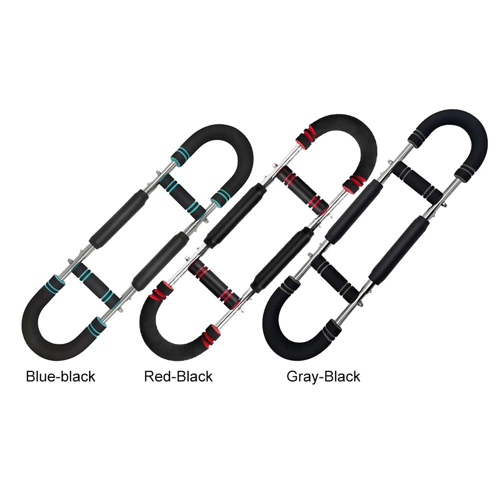 Adjustable Twister Arm Exerciser U-Shaped Wrist Strength Trainer Chest Expander