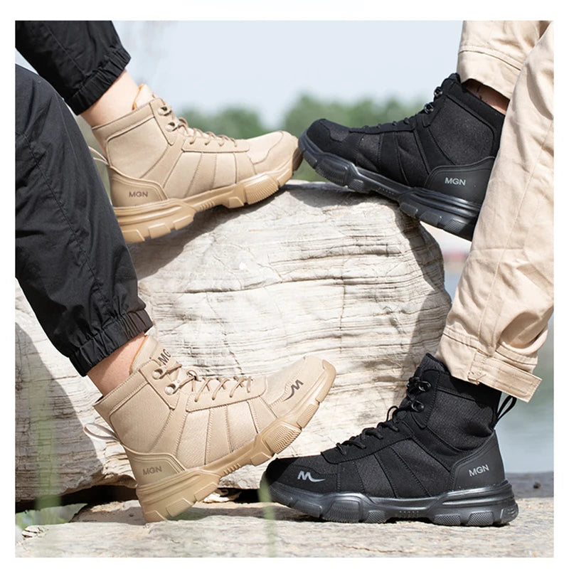 Click Mart TitanBoots™ – Indestructible Military-Grade Work Boots for Men