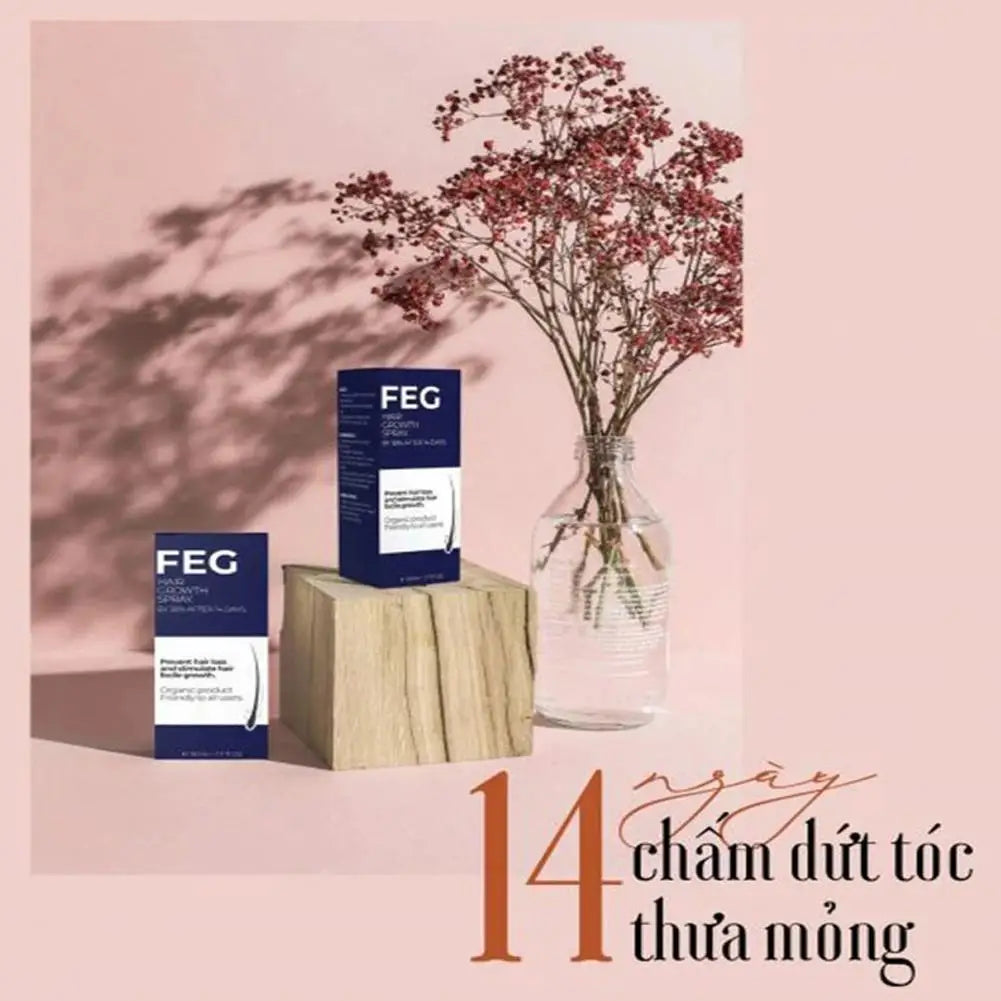 FEG Original Organic Hair Growth Spray Bring Healthy Hair Home Hair Care Oil Hair Care Spray Serum For Hair Loss