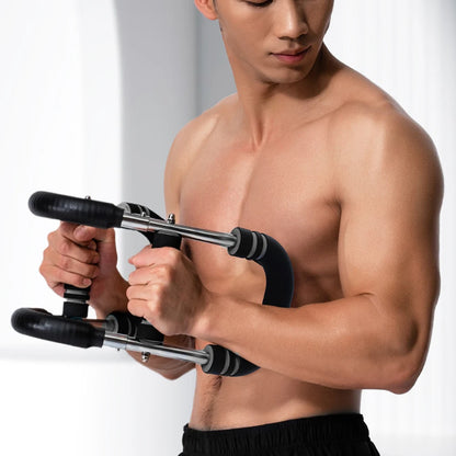 Adjustable Twister Arm Exerciser U-Shaped Wrist Strength Trainer Chest Expander