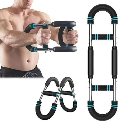 Adjustable Twister Arm Exerciser U-Shaped Wrist Strength Trainer Chest Expander