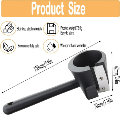 Spiral cutter for fruit and vegetables, creative kitchen utensil