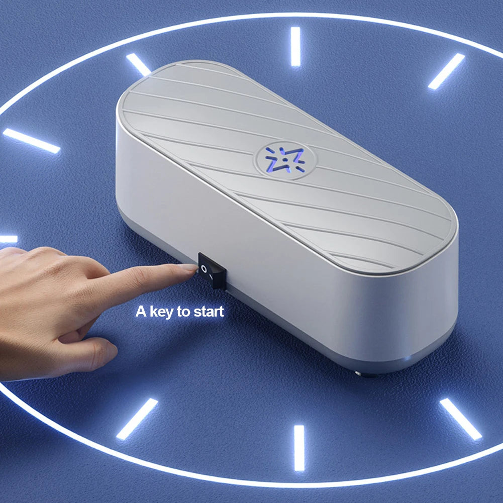 Click Mart SonicWave™ – Ultrasonic Cleaner with UV &amp; High-Frequency Power