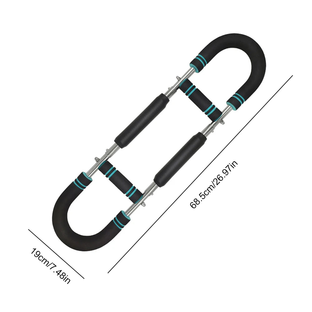 Adjustable Twister Arm Exerciser U-Shaped Wrist Strength Trainer Chest Expander