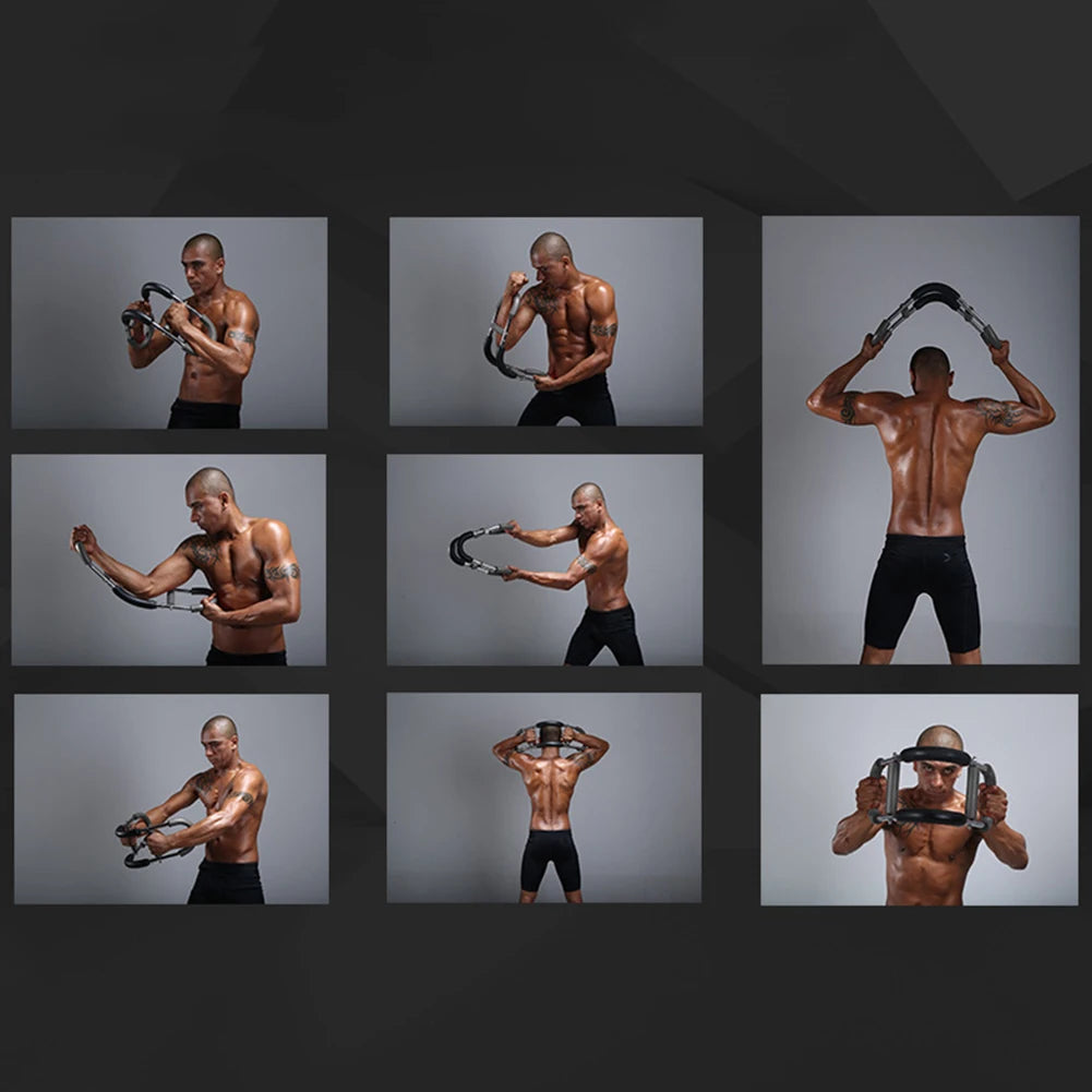 Adjustable Twister Arm Exerciser U-Shaped Wrist Strength Trainer Chest Expander