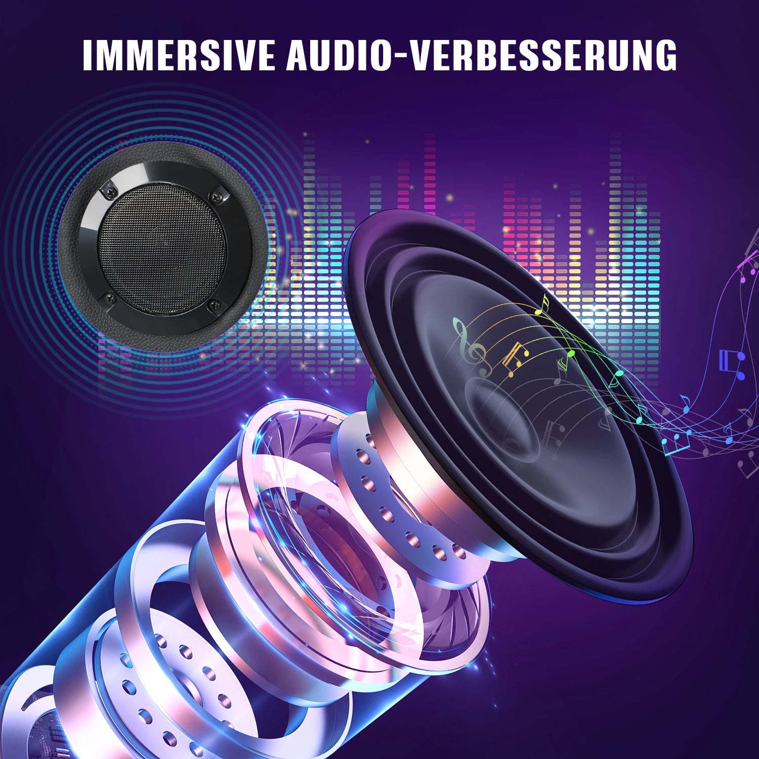 Click Mart RGB+™ Gaming Chair – LED Lights, Bluetooth Speakers &amp; 150° Recline for Full-Immersion Play