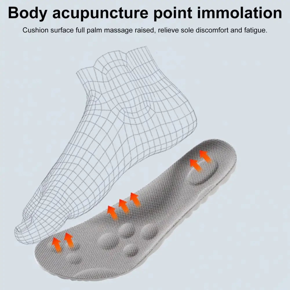 Click Mart™ Massage Insoles – Shock-Absorbing &amp; Breathable Comfort for All-Day Wear